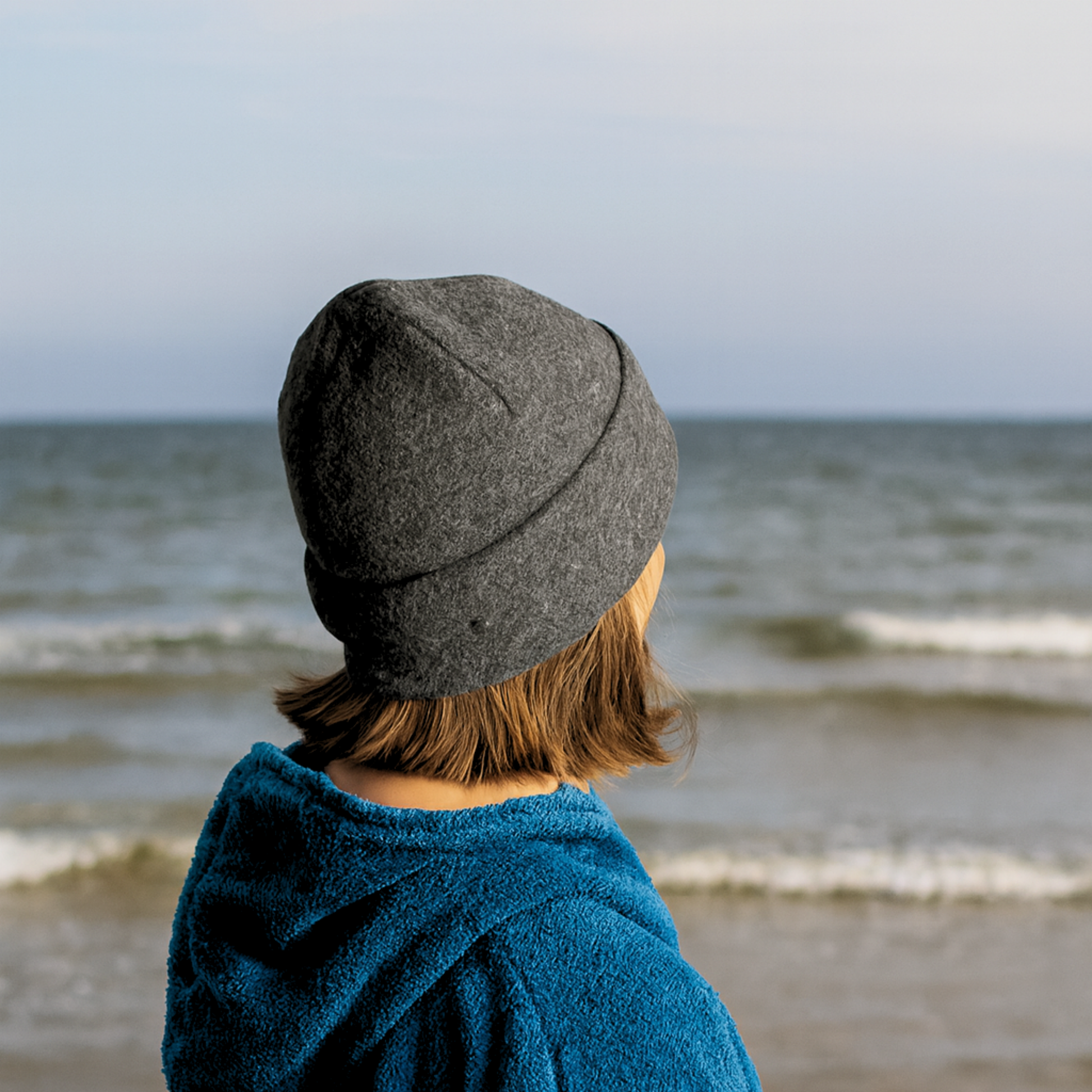 Sauni Pure Merino Wool Sauna Hat - Felted, Insulated, Beanie - One Size