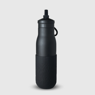 500 mL (17.6 OZ) Double-Wall Vacuum Insulated Sports Bottle for Gyms and Saunas