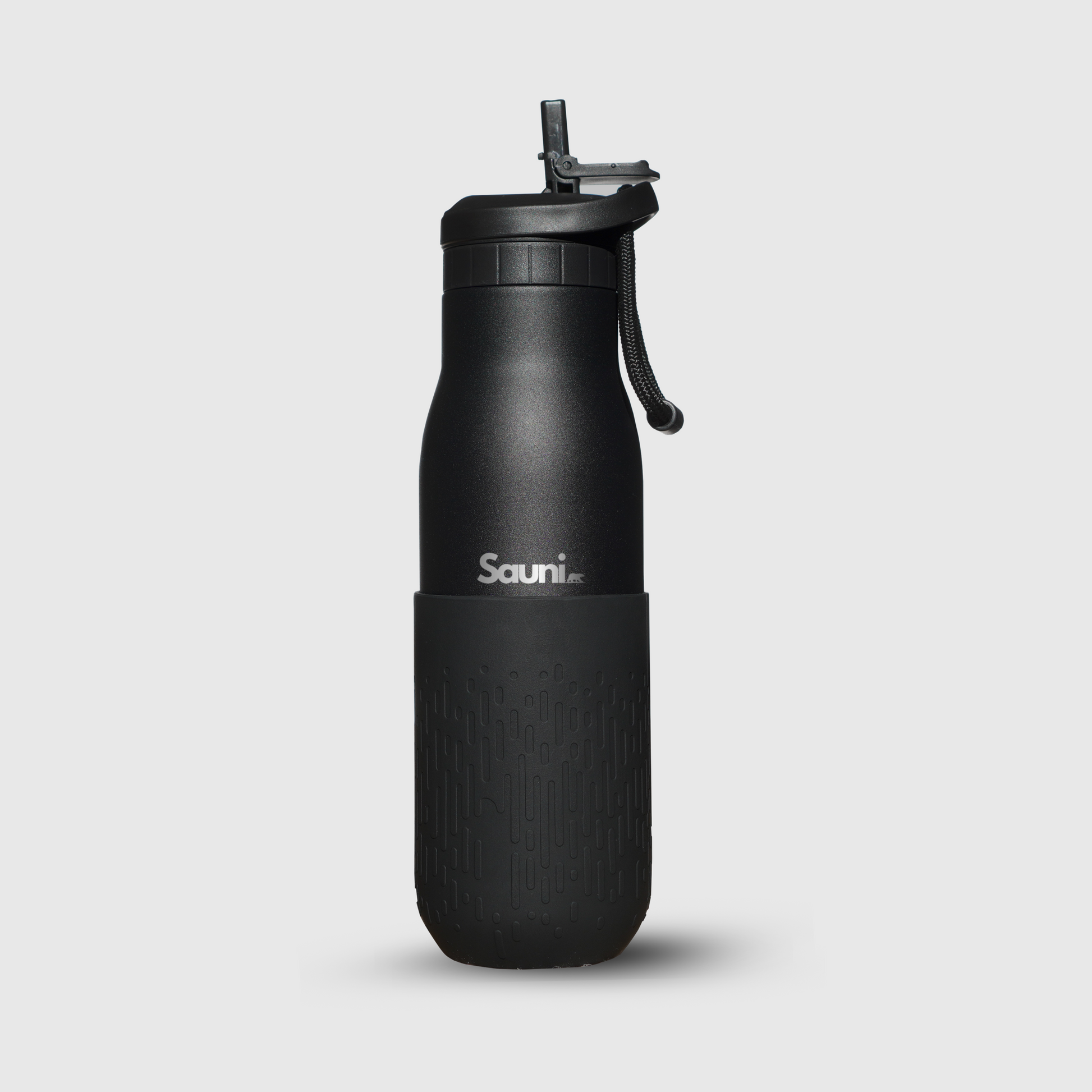 500 mL (17.6 OZ) Double-Wall Vacuum Insulated Sports Bottle for Gyms and Saunas